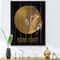 Designart - Retro Fashion Glamour African American Woman - Modern Print on Natural Pine Wood